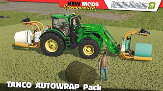 FS25 | TANCO AUTOWRAP Pack - Farming Simulator 25 Mods Review QHD