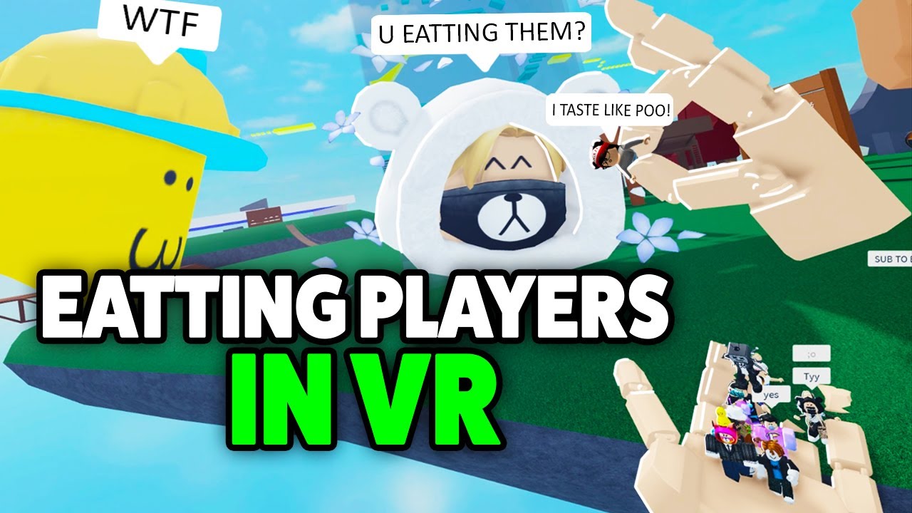 Roblox Vr God That Eats Players Funny Moments Youtube - vr god roblox