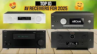 Top 10 Best AV Receivers For 2025 – Don’t Purchase Before Watching This!