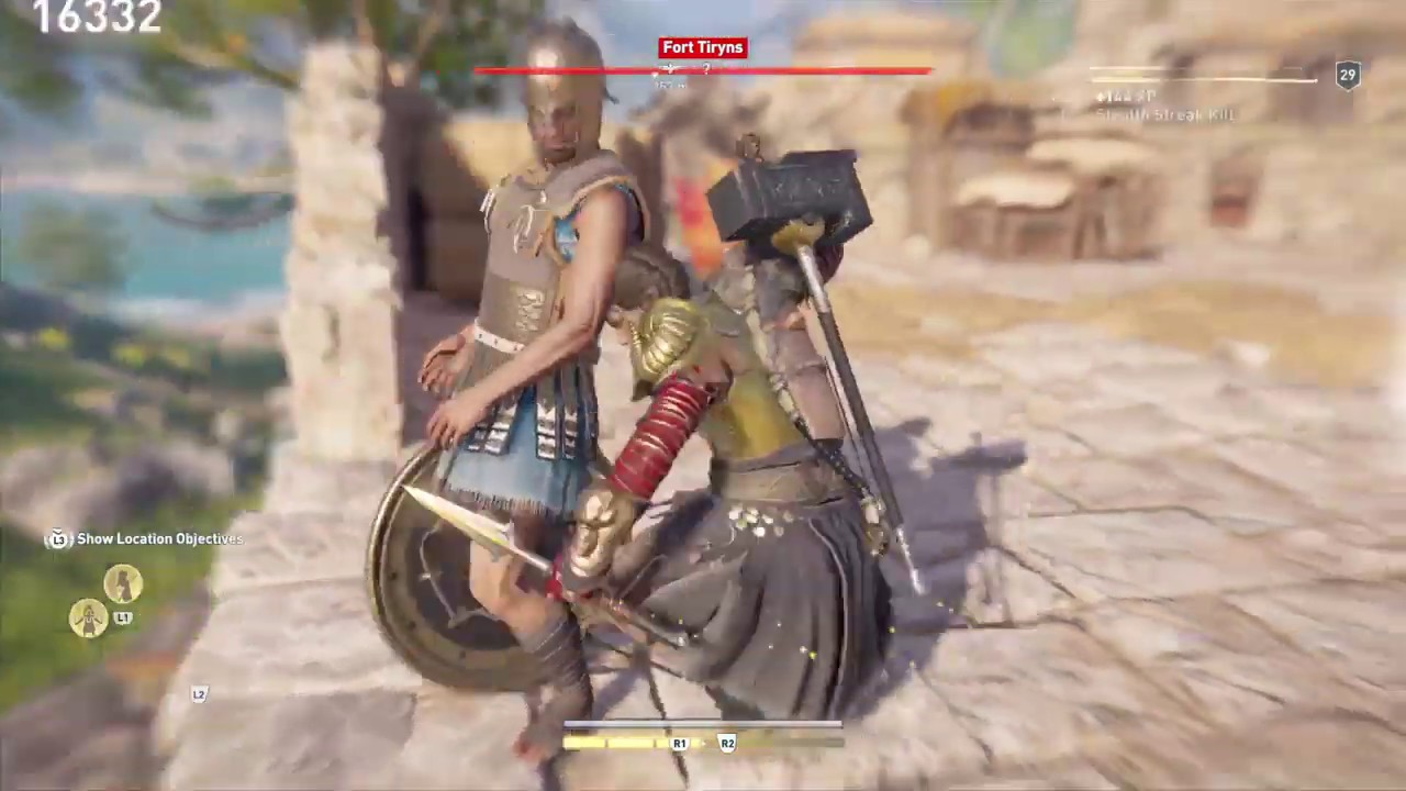 Assassin's Creed Odyssey Fort Tiryns (Argolis) YouTube