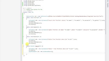 Registration form in Three Tier in Asp.Net Part 2