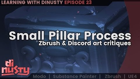 Small Pillar Process: Zbrush & Crits [EP23]