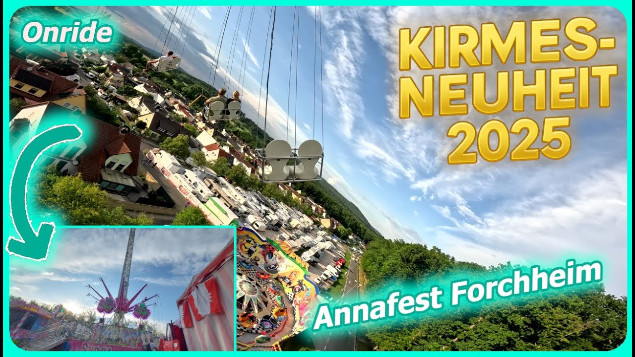 [Neuheit 2025] - Sugar Rush (Zinnecker) |🎡Forchheim Annafest 2025 | Onride