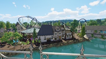 Sky Flyer - B&M Inverted Coaster - Planet Coaster 2