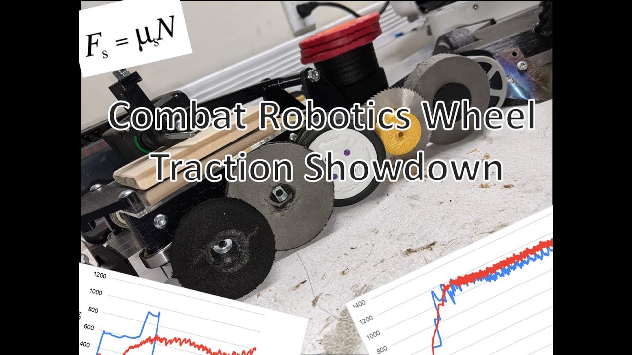 Combat Robotics Wheel Traction Showdown.
