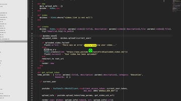 Upload Video To Youtube Rails
