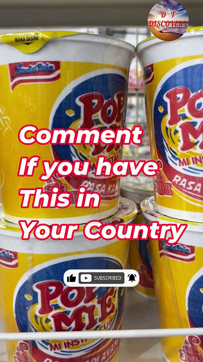 Do You Have This Unique Indomie in Your Country? 🍜#shorts #indomie #indonesia