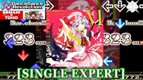 【DDR 2014】 Scarlet Moon [SINGLE EXPERT] 譜面確認＋クラップ