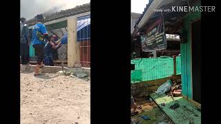 Kebakaran Pabrik Sapu Injuk Di Cianjur Bengkel 99'SRT Berduka