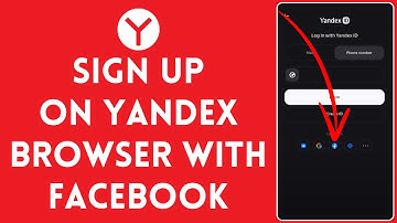 How to Sign Up Your Yandex Browser with Facebook (2024) | Register Yandex Browser with Facebook