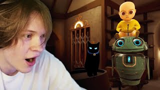 ДИПИНС ИГРАЕТ В ХОРРОР РЕБЕНОК В ЖЕЛТОМ ОБНОВЛЕНИЕ | BABY IN YELLOW BLACK CAT