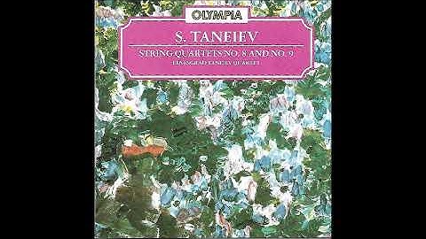Sergei Taneyev : String Quartet in A major 