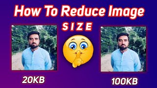 How to reduce photo size in Mobile | Compress Image size online