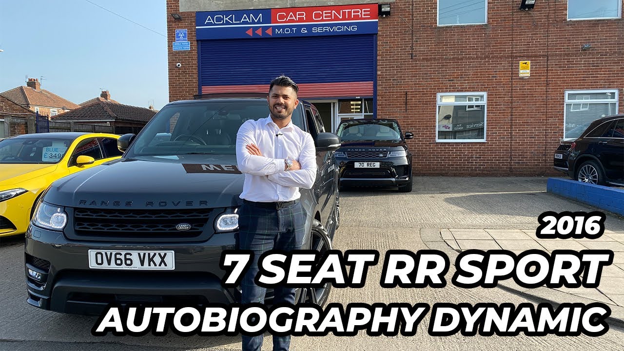 Diverse hoek Beschuldiging 7 Seat 2016 Range Rover Sport Autobiography Dynamic - YouTube
