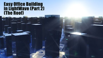 Easy Office Building in LightWave (Part 2, the roof)