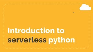 Python Karachi - Introduction to Serverless Python - Urdu - Mashhood Rastgar