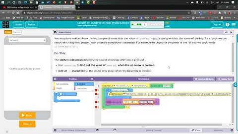 Building an App Image Scroller Lesson 14.5 Tutorial with Answers Code.org CS Principles