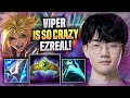 VIPER IS SO CRAZY WITH EZREAL! - EDG Viper Plays Ezreal ADC vs Veigar! | Season 2022