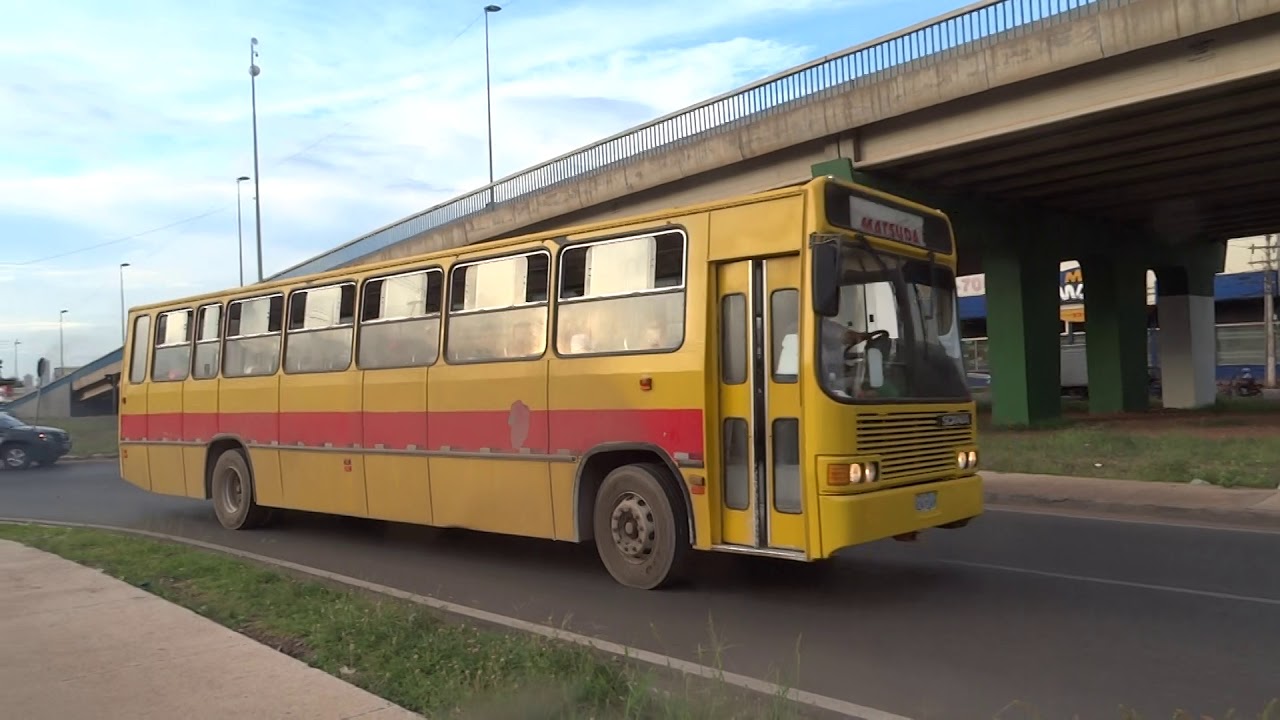 Scania F113 Marcopolo Torino 1989 em Cuiabá MT