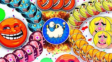 SO LUCKY! RISKY PRE-SPLIT IN AGAR.IO! CRAZY UNCUT SERVER TAKEOVER (Agar.io)