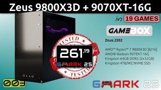 Zeus.2302 9800X3D & 9070Xt-16G Gamemark 25 Testleri
