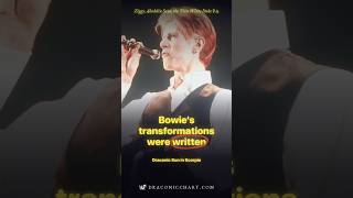 David Bowie's Transformations Were Written! His Draconic Chart on Shapeshifting | Draconicchart.com