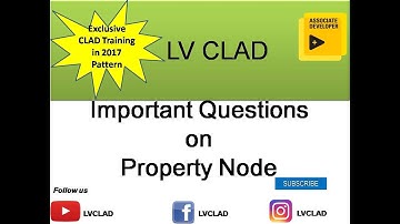 CLAD Exam: Important Questions on Property Node