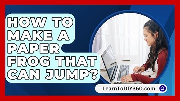 How To Make A Paper Frog That Can Jump? - LearnToDIY360.com