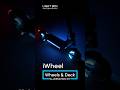 Shining in darkness! Xiaomi Scooter 4 Ultra equipped with #iWheelUltra underglow lights at night