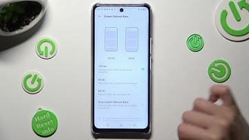 How to Adjust Screen Refresh Rate in Infinix Note 30 5G - Change Display Refresh Rate