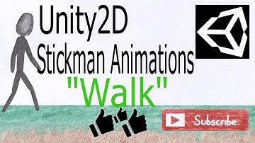 Unity2D Tutorial - Stickman Animation - "Startwalk" and "Walk" (Legs)