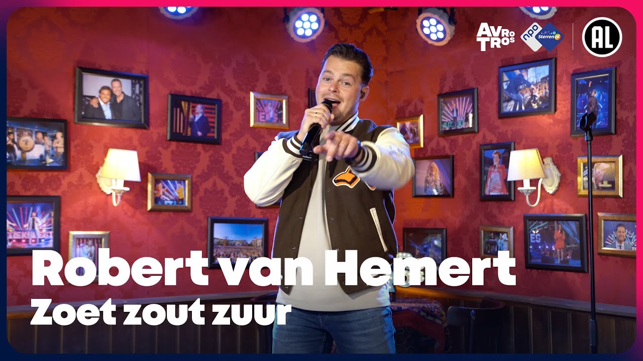 Robert Van Hemert Zoet Zout Zuur LIVE Sterren NL Radio YouTube Robert Van Hemert Zoet Zout Zuur LIVE Sterren NL Radio YouTube