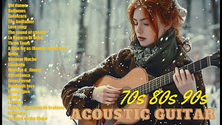Soothing Guitar Acoustic Serenades- A Soulful Respite 🎶 Guitar 70s 80s 90s