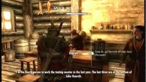 SKYRIM Power Leveling - Speech | Vizo