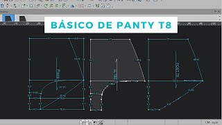 BÁSICO DE PANTY T8 EN OPTITEX PDS