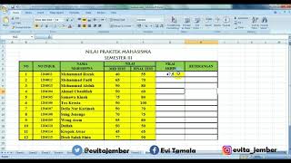 Belajar rumus excel untuk pemula || menjawab soal
