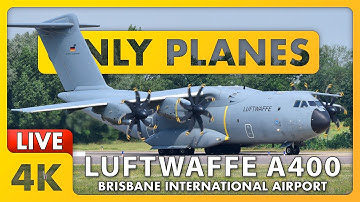 🔴 A400M Luftwaffe Special Arrival @ Brisbane Airport w/ James & Matty + ATC ✈️