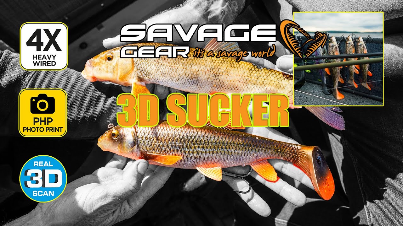 Savage Gear 3D Sucker - Black