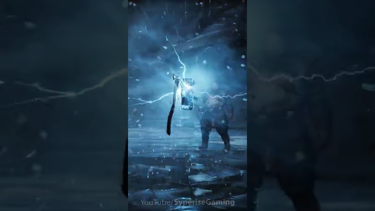 Theory: Kratos gets mjolnir, gives it to the brothers, they give it a long  handle, Kratos gets lightning sledgehammer. : r/GodofWar
