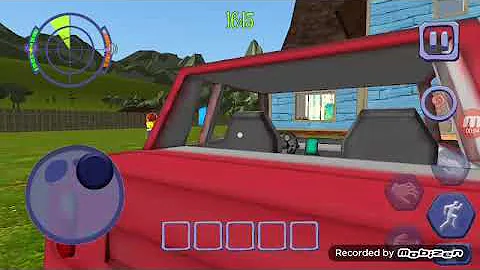 Scary Clown Man Neighbor. Seek & Escape 3D Mew Skis Skin SpongeBob Gameplay #1