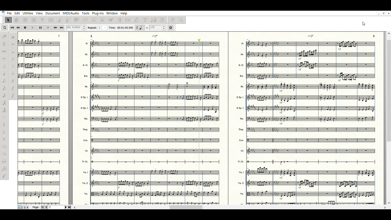 ブリトニー・フォックス　楽譜 funky town Sheet Music and Tab for Bass guitar (Jazz Band