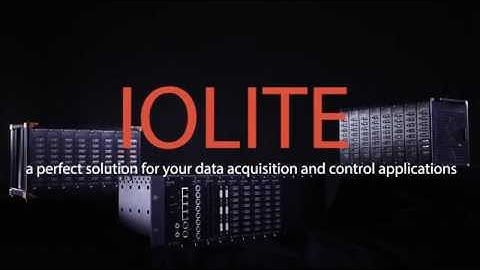 Dewesoft IOLITE - Datenerfassungs und Steuerungssystem