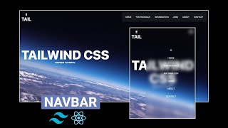 React Responsive Navbar with Tailwind CSS Tutorial