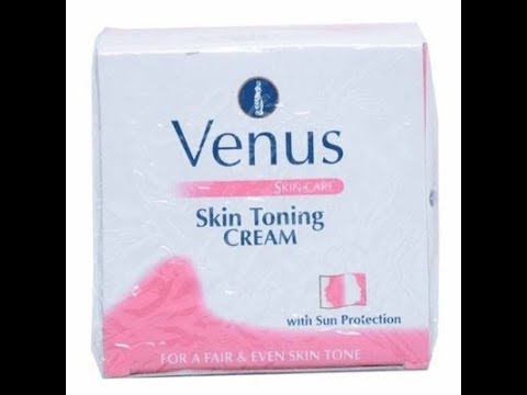 Venus Skin Toning Cream. A mild toning cream