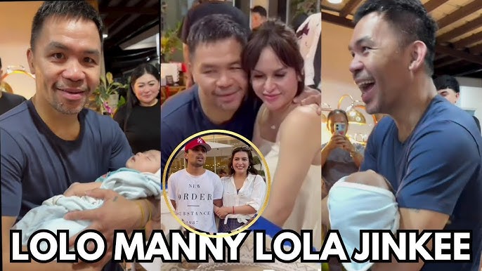 LOLO Manny Pacquiao KARGA na ang BABY Jinkee Pacquiao NAIYAK sa Kaligayahan  - YouTube