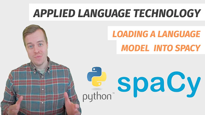 Loading a language model into spaCy