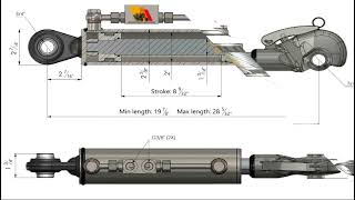 Hydraulic Top Link with Hook Virtual Demo