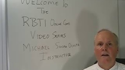 RBTI Introduction (Reams Biological Theory of Ionization) by Michael Olszta