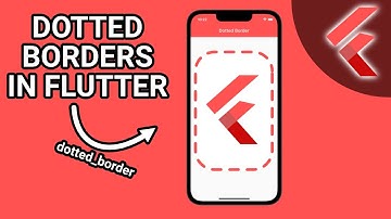 Dotted Borders / Dashed Lines In Your Flutter App (dotted_border) #Flutter #AppDevelopment