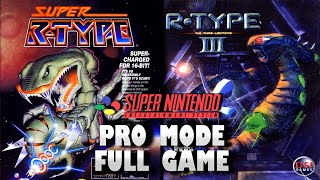 Super R-Type &amp; R-Type 3: The Third Lightning [ZSNES] - Full Game [Pro Mode]